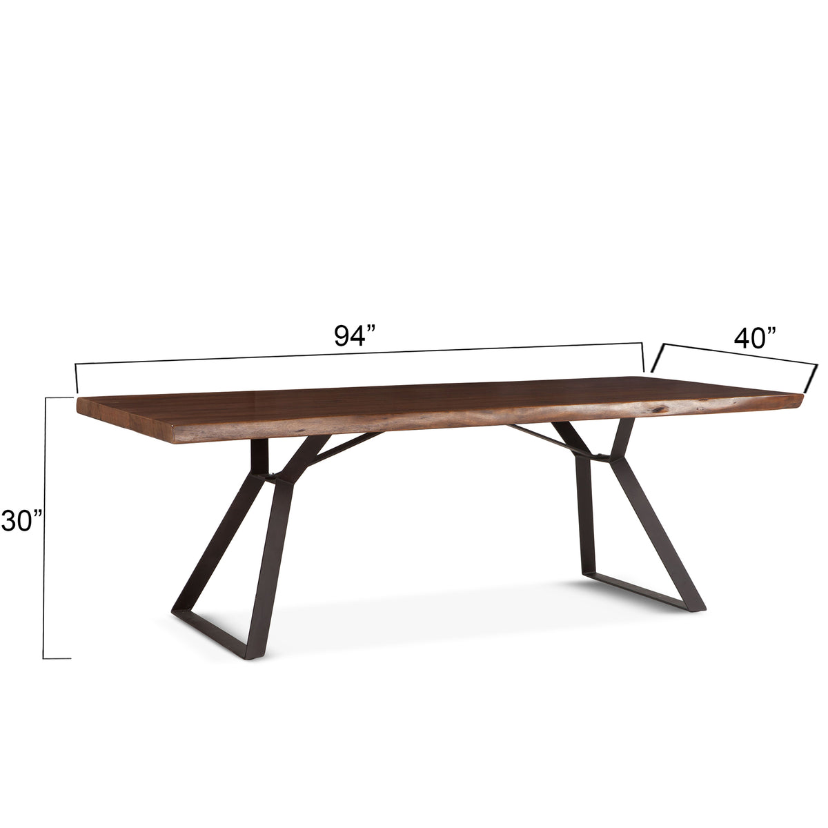 Home Trends & Design London Loft Dining Table