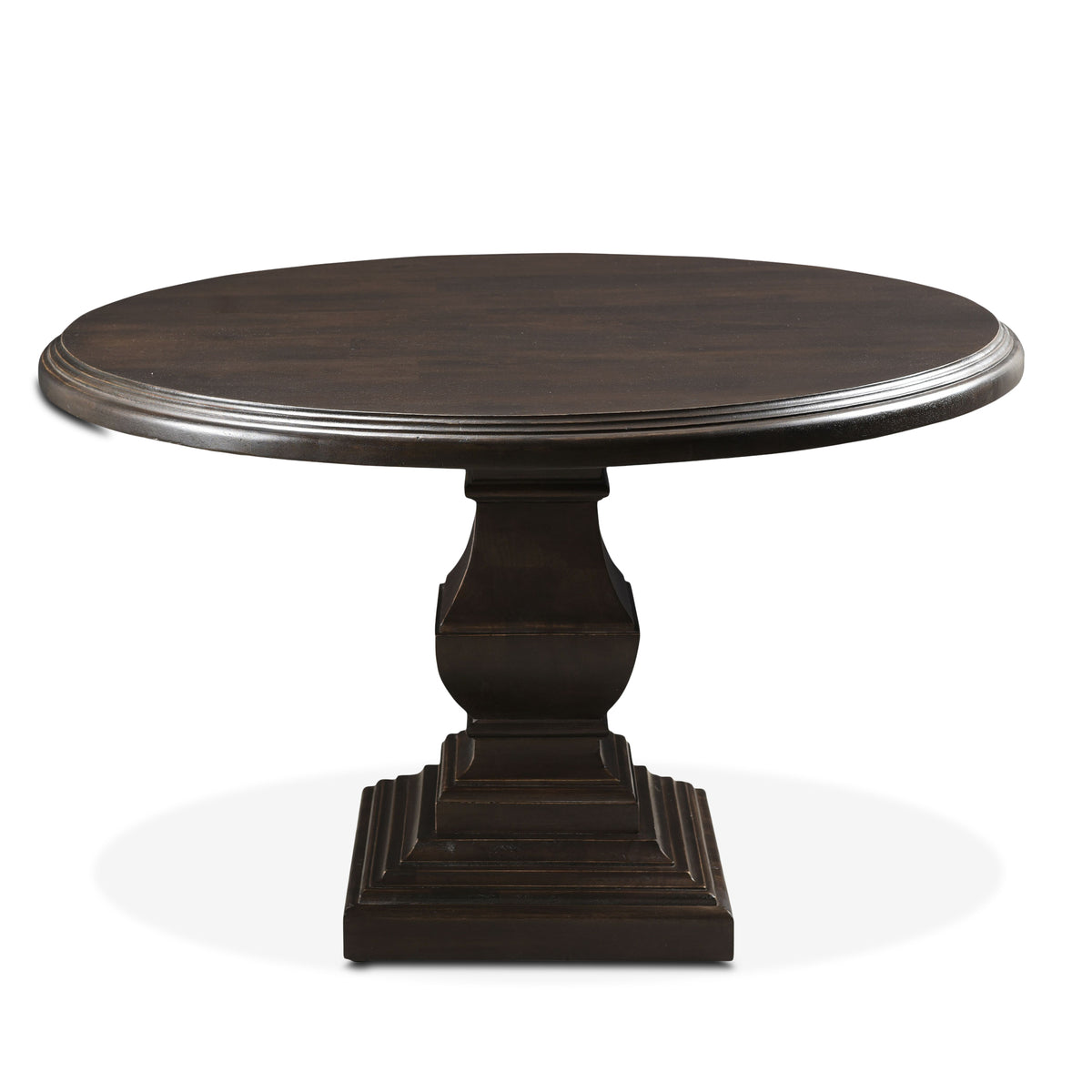 Home Trends & Design Nimes Round Dining Table — Vintage Brown