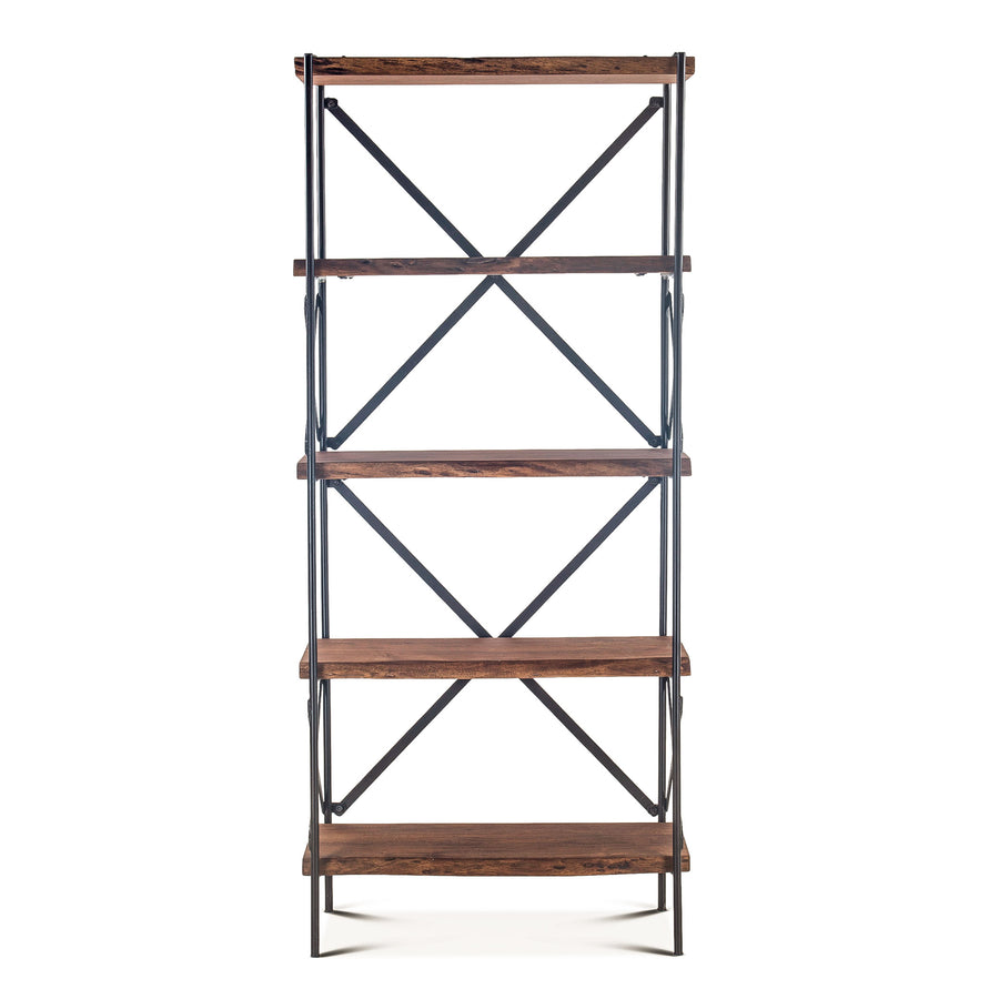 Organic Forge 34" Tall Bookshelf