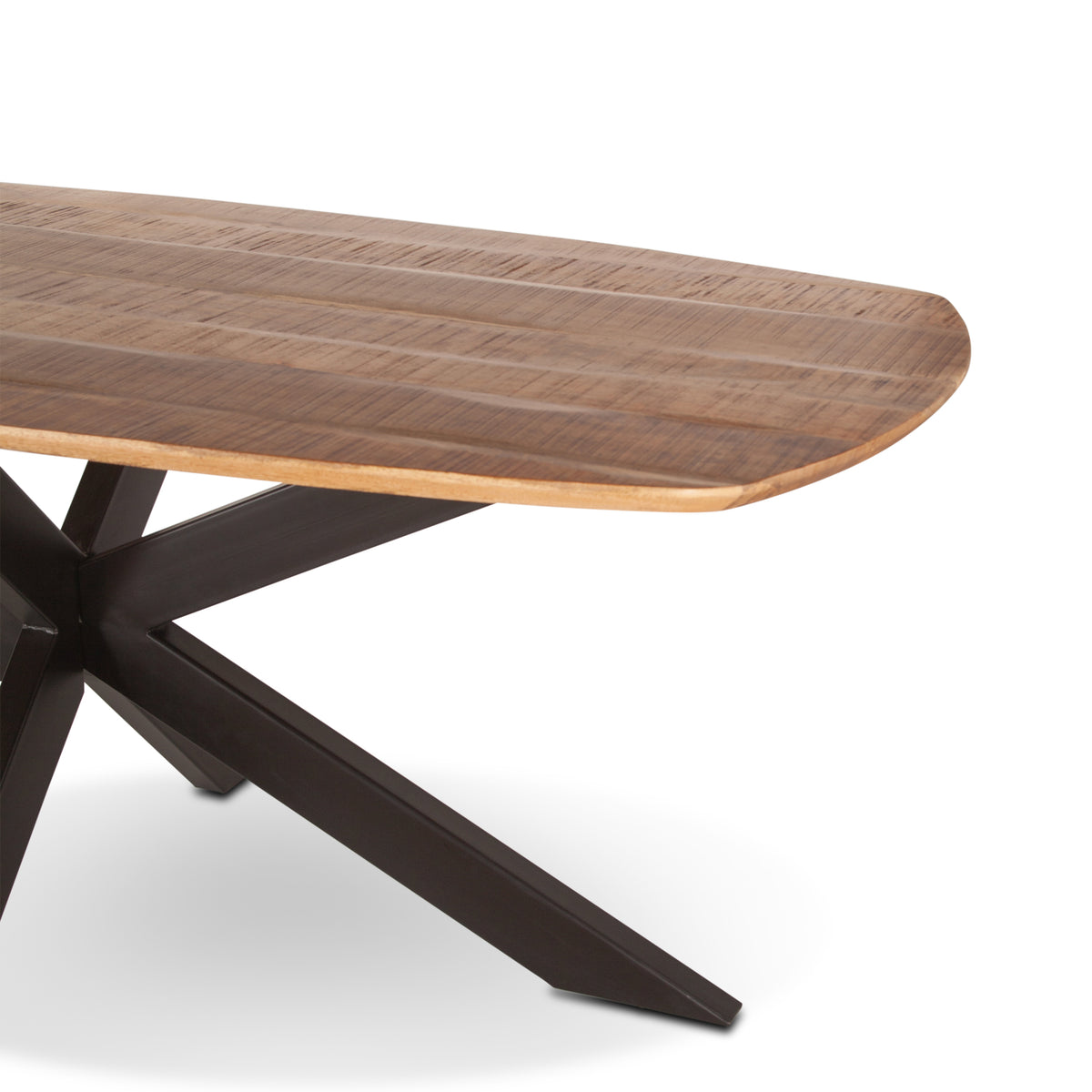 Home Trends & Design Rapallo 82" Dining Table — Natural