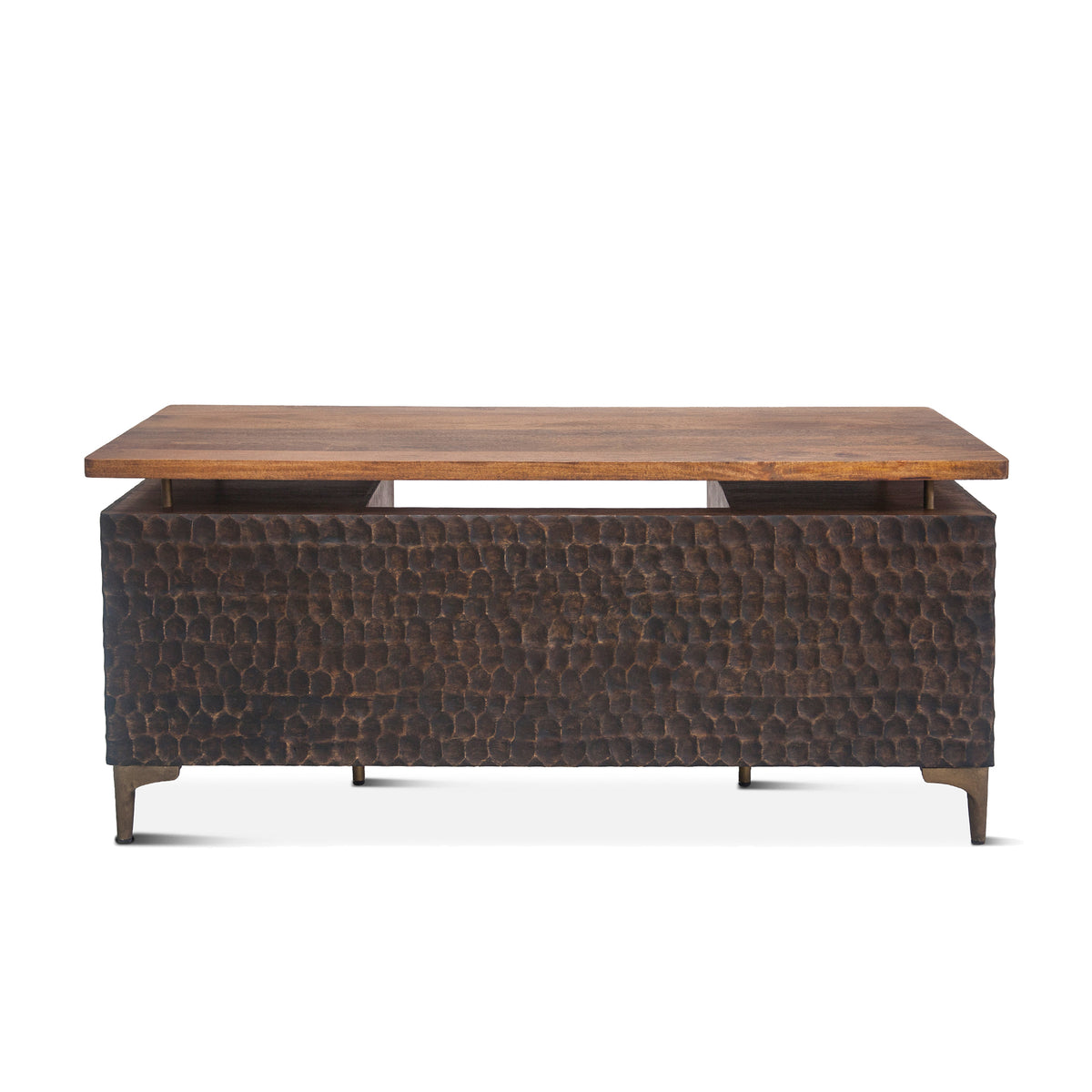 Home Trends Direct Santa Cruz 66" Office Desk — Two Tone
