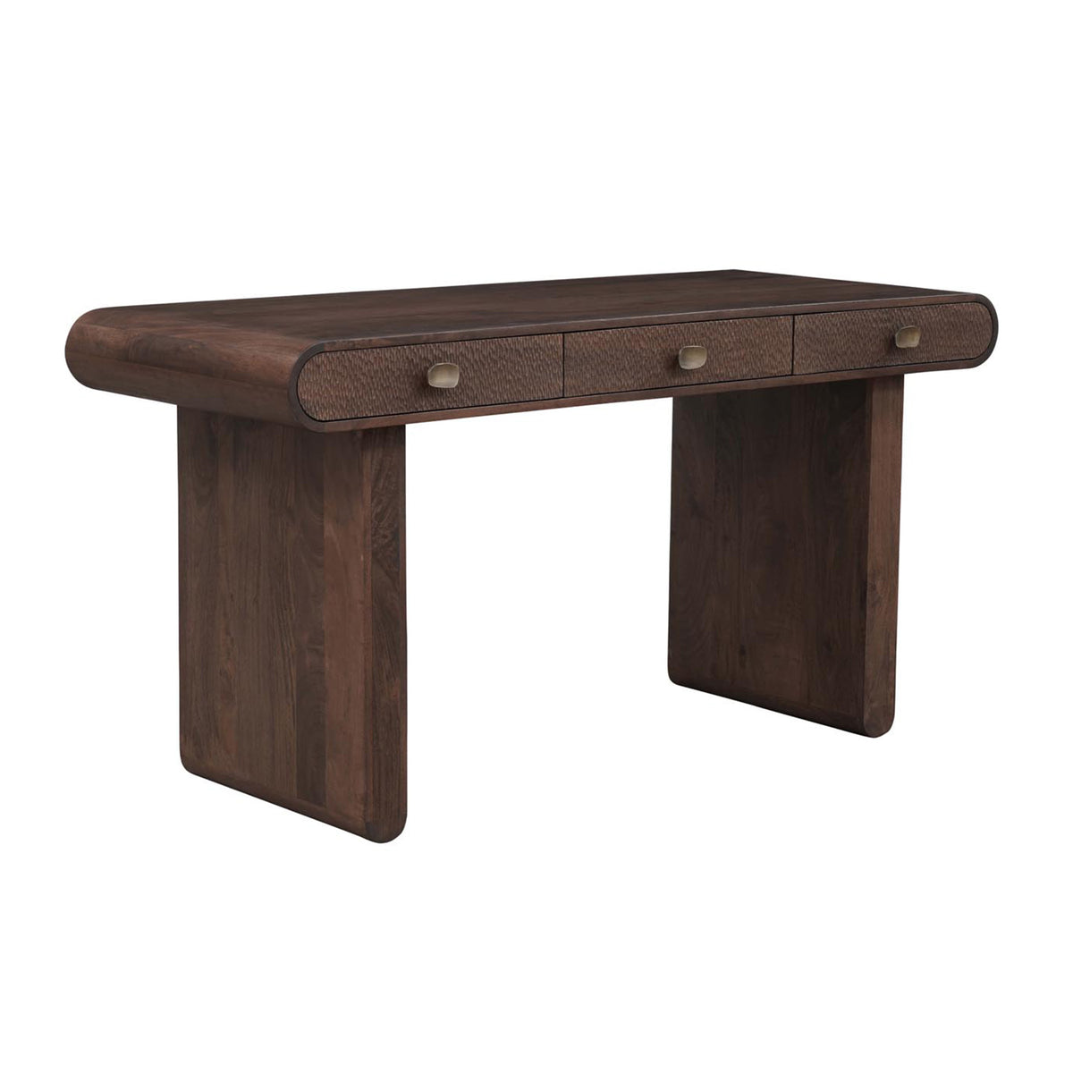 Home Trends Direct San Juan 59" Office Desk — Royal Brown