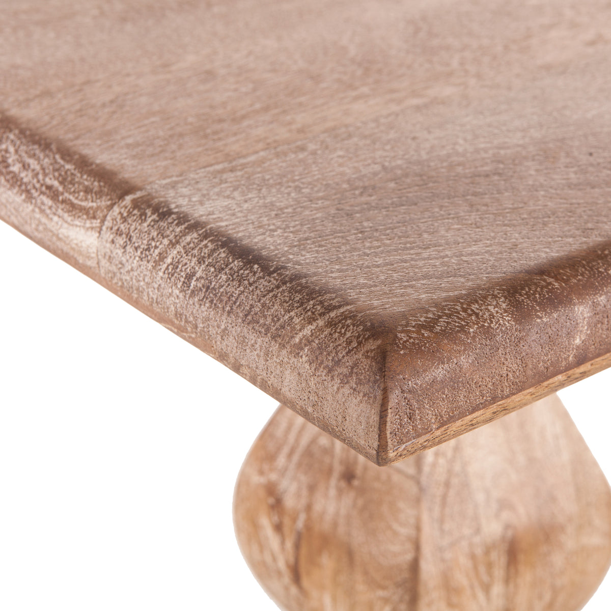 Home Trends & Design San Rafael 72" Bench — Antique Oak