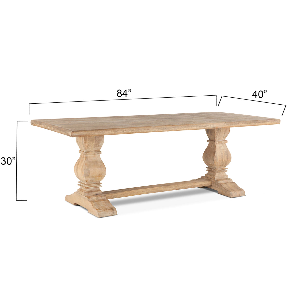 Home Trends & Design San Rafael Dining Table