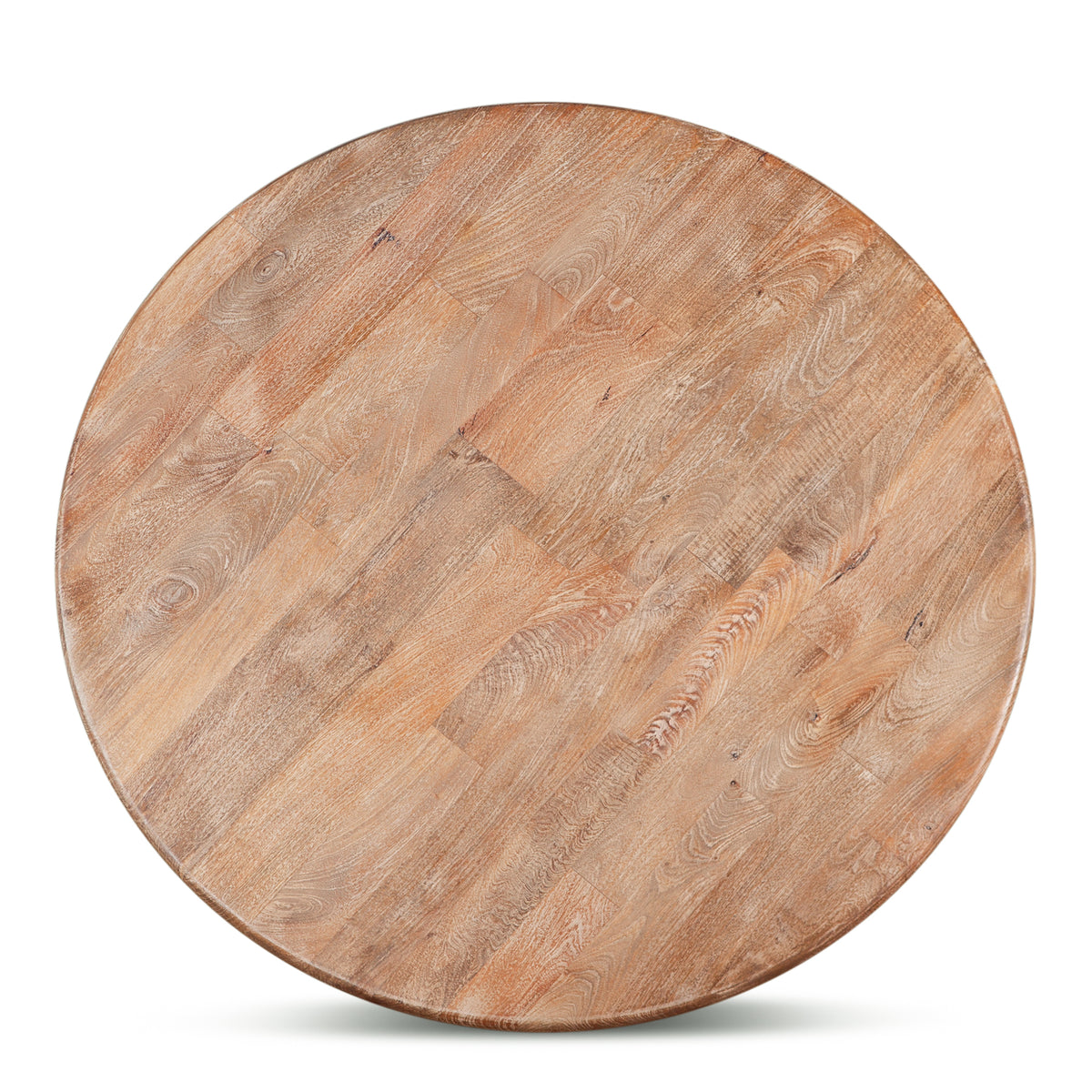 Home Trends Direct San Rafael 60" Round Dining Table — Antique Oak