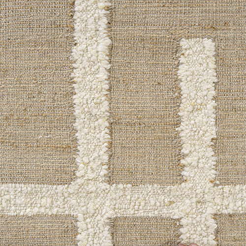 LR Home Elize Rug — Natural / Ivory