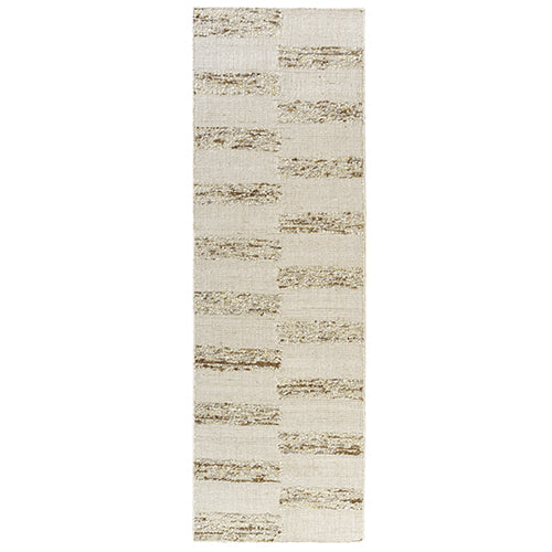 LR Home Elize Rug — White / Beige