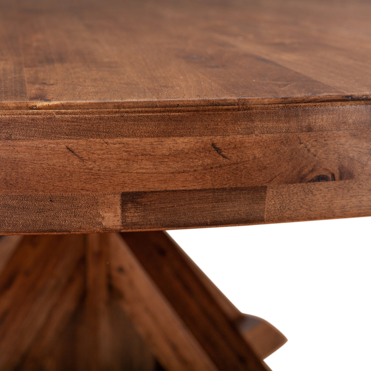 Home Trends Direct Grassroots Aspen 60" Round Dining Table — Earth