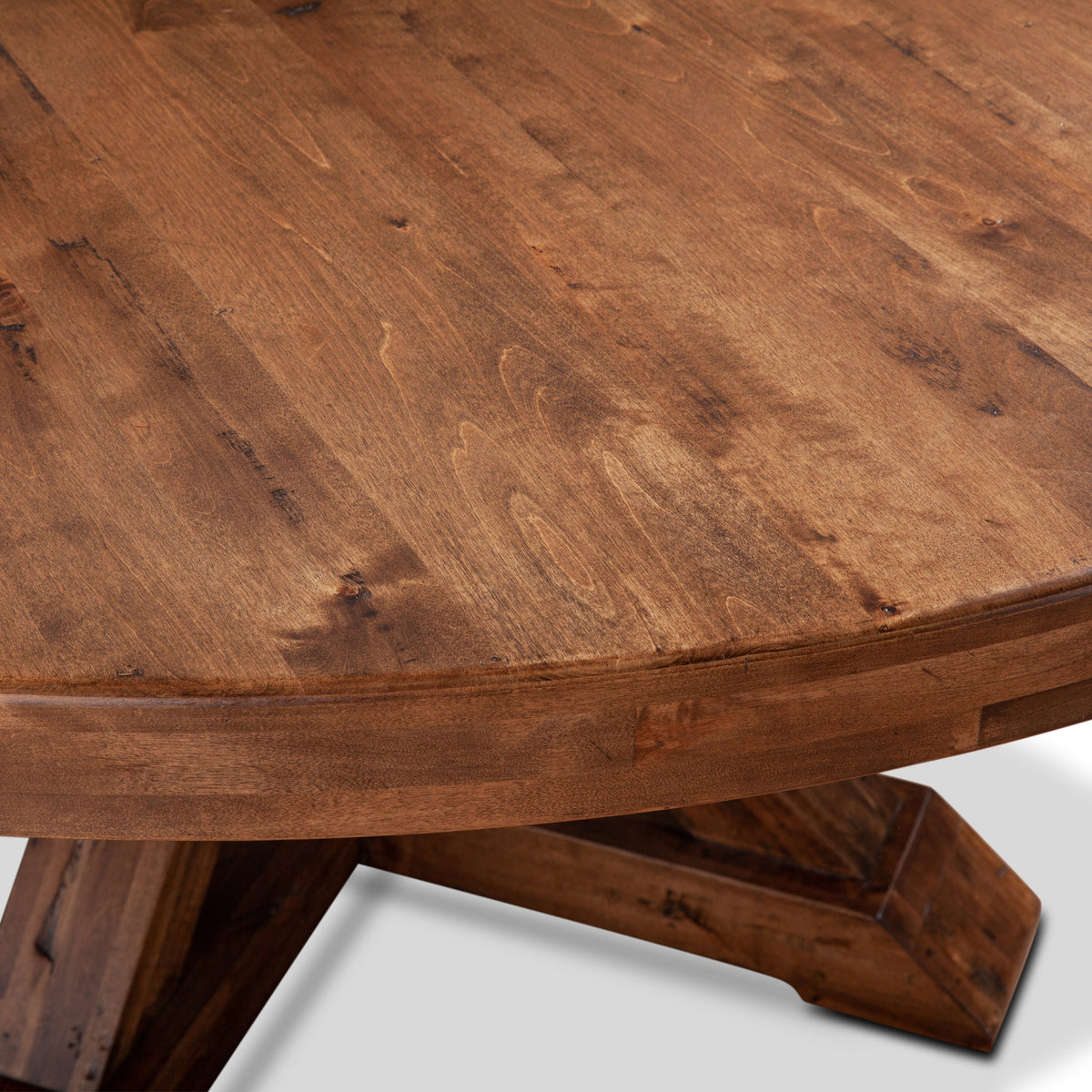 Home Trends Direct Grassroots Aspen 60" Round Dining Table — Earth