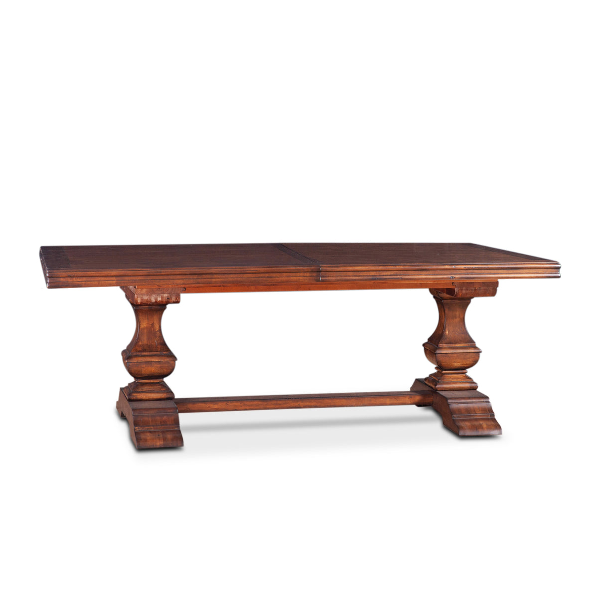 Home Trends Direct Grassroots Charles Extension Dining Table — Chestnut