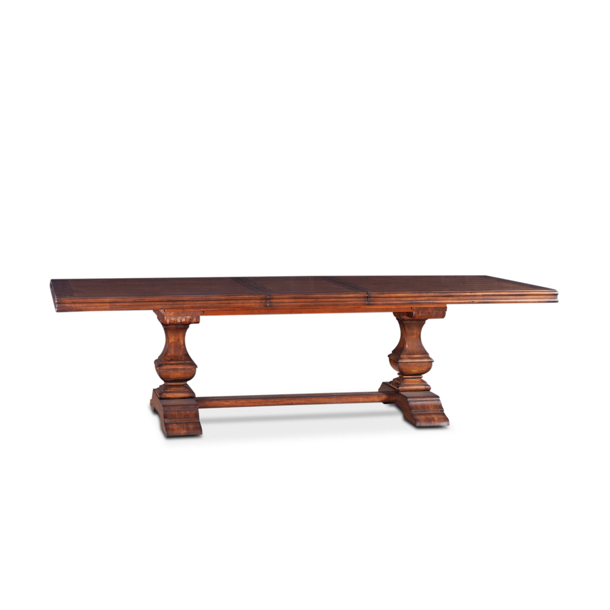 Home Trends Direct Grassroots Charles Extension Dining Table — Chestnut