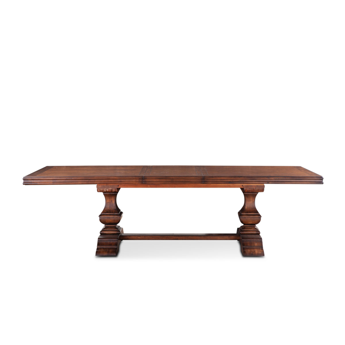 Home Trends Direct Grassroots Charles Extension Dining Table — Chestnut