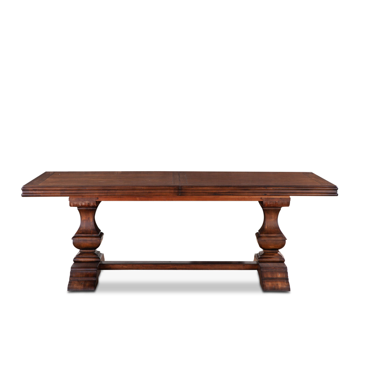 Home Trends Direct Grassroots Charles Extension Dining Table — Chestnut