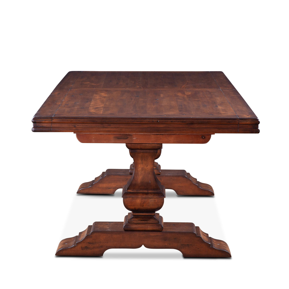 Home Trends Direct Grassroots Charles Extension Dining Table — Chestnut