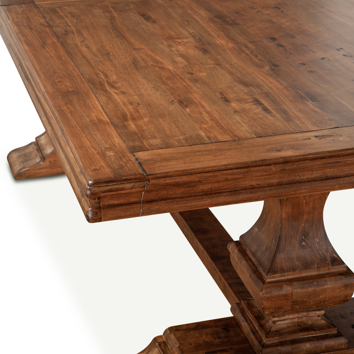 Home Trends Direct Grassroots Charles Extension Dining Table — Earth