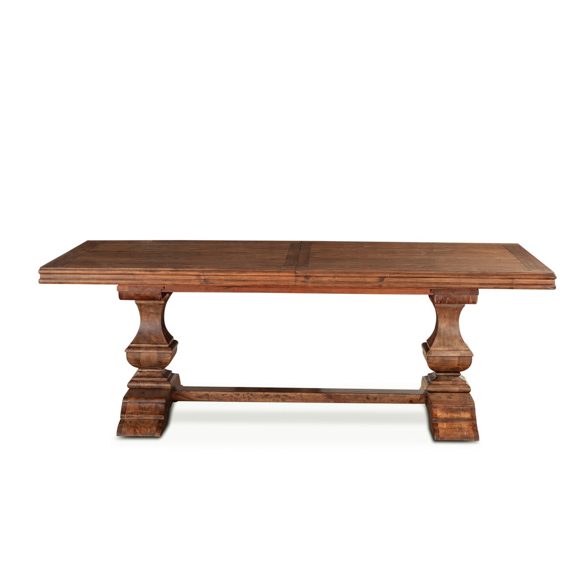 Home Trends Direct Grassroots Charles Extension Dining Table — Earth