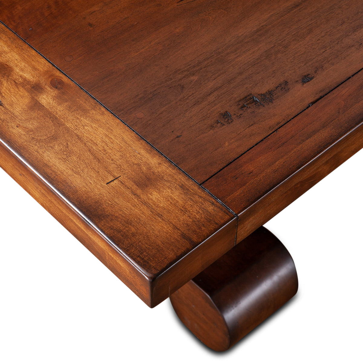 Home Trends Direct Grassroots Maxwell Extension Dining Table — Chestnut