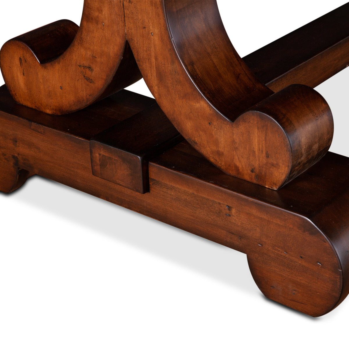 Home Trends Direct Grassroots Maxwell Extension Dining Table — Chestnut