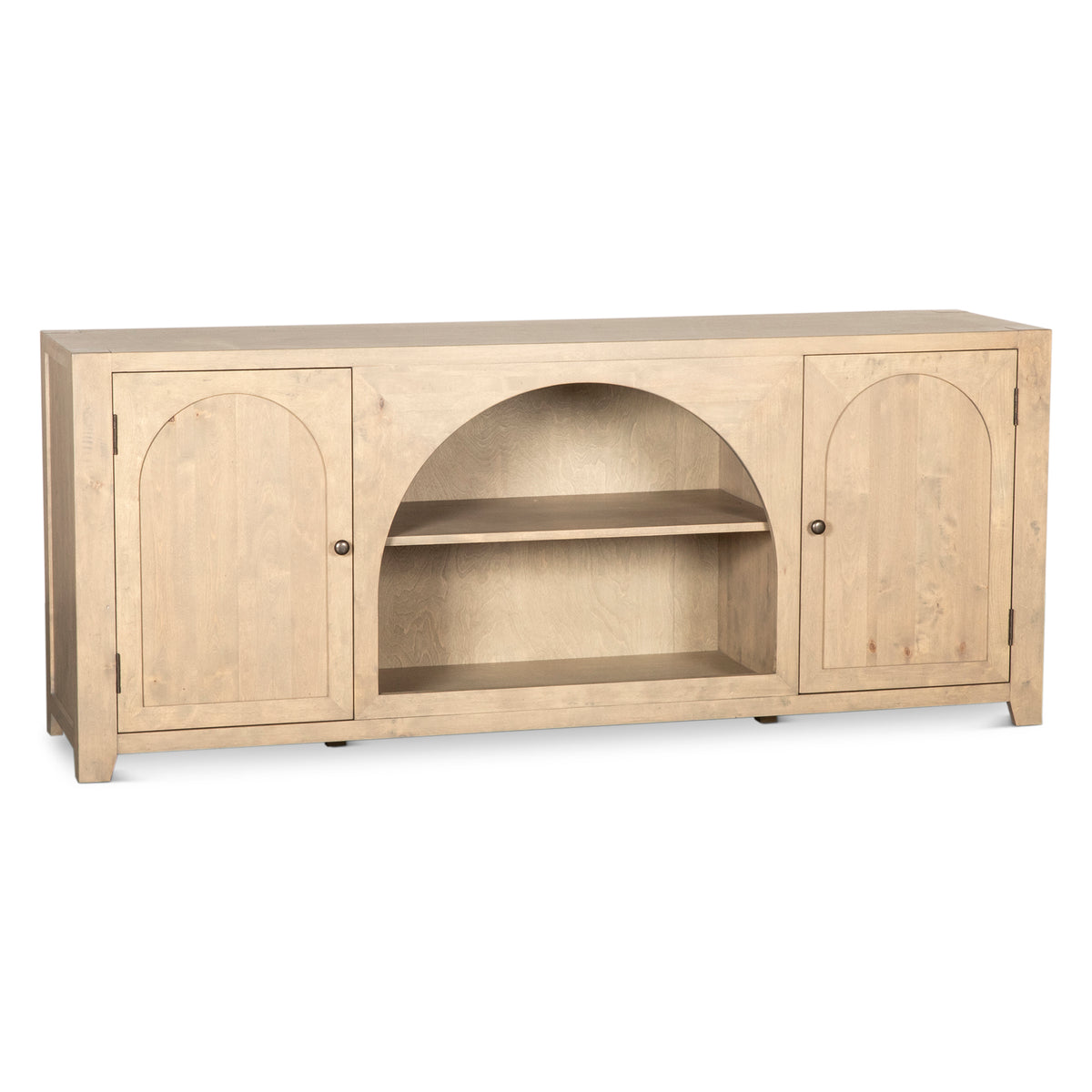 Home Trends Direct Grassroots Mission 80" Sideboard — Gray Birch