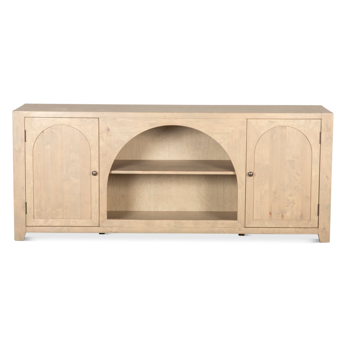 Home Trends Direct Grassroots Mission 80" Sideboard — Gray Birch