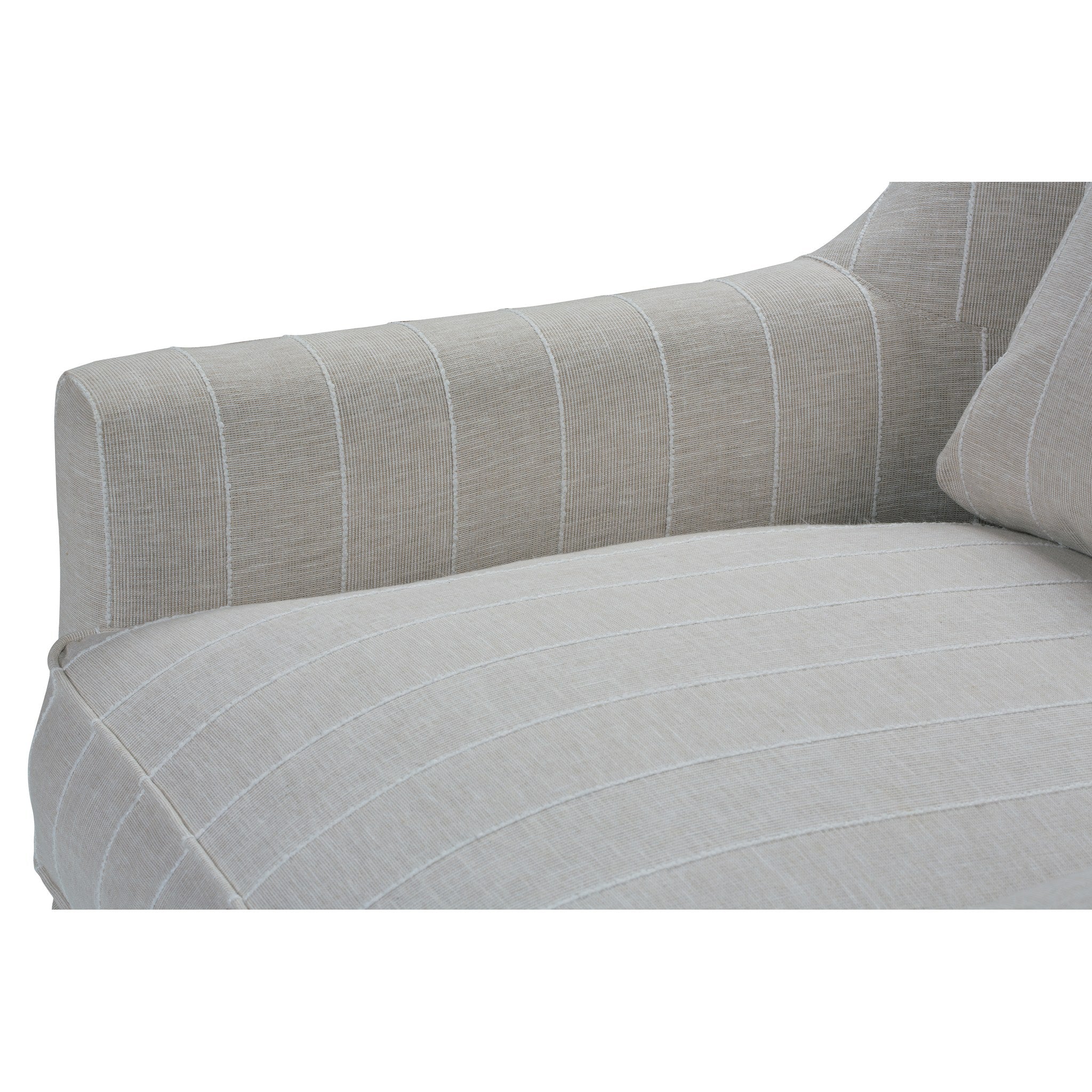 Rowe Furniture Hollins Swivel Glider — Natural