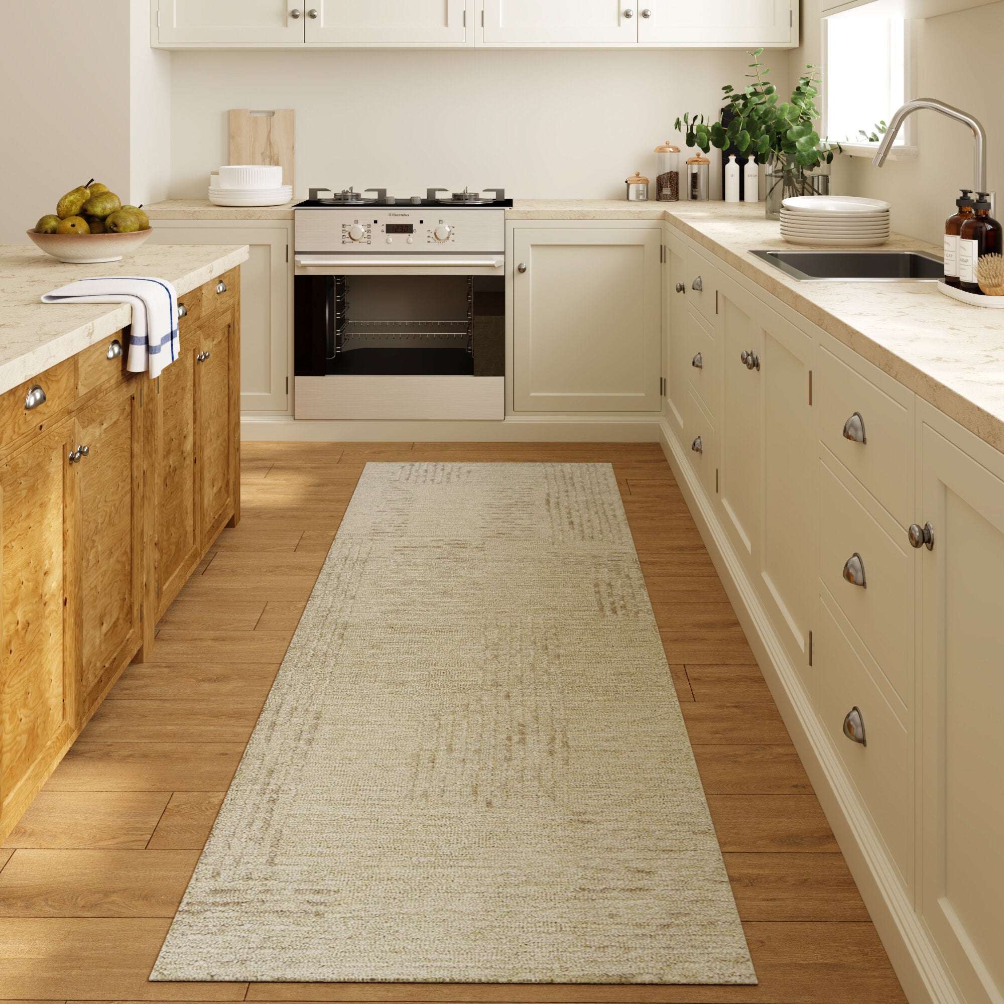 LR Home Haze Rug — Oatmeal/Taupe
