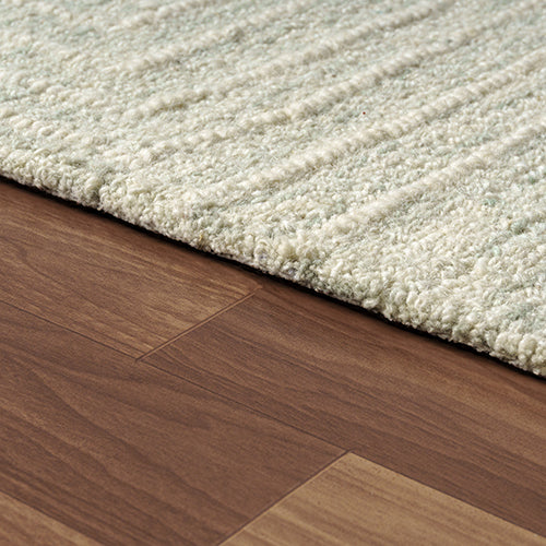 LR Home Haze Rug — Teal/Ivory