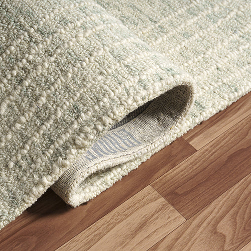 LR Home Haze Rug — Teal/Ivory