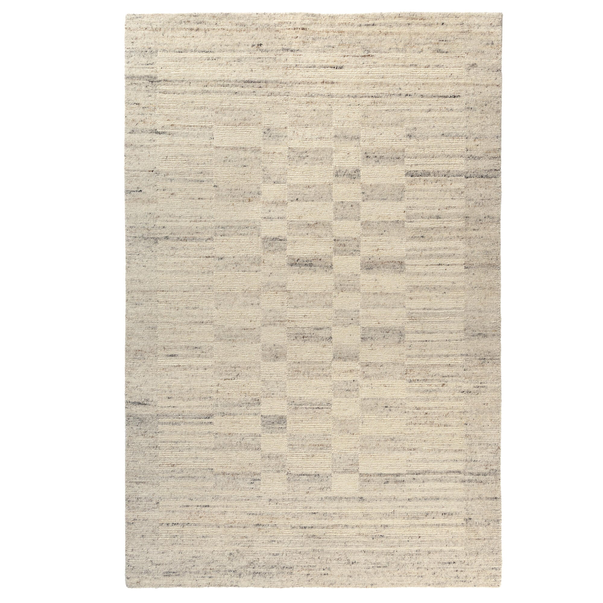 LR Home Houston Rug — Ivory/ Greige