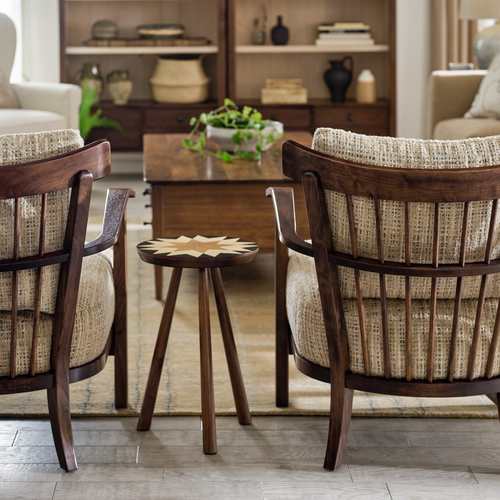 Wood Framed Chair