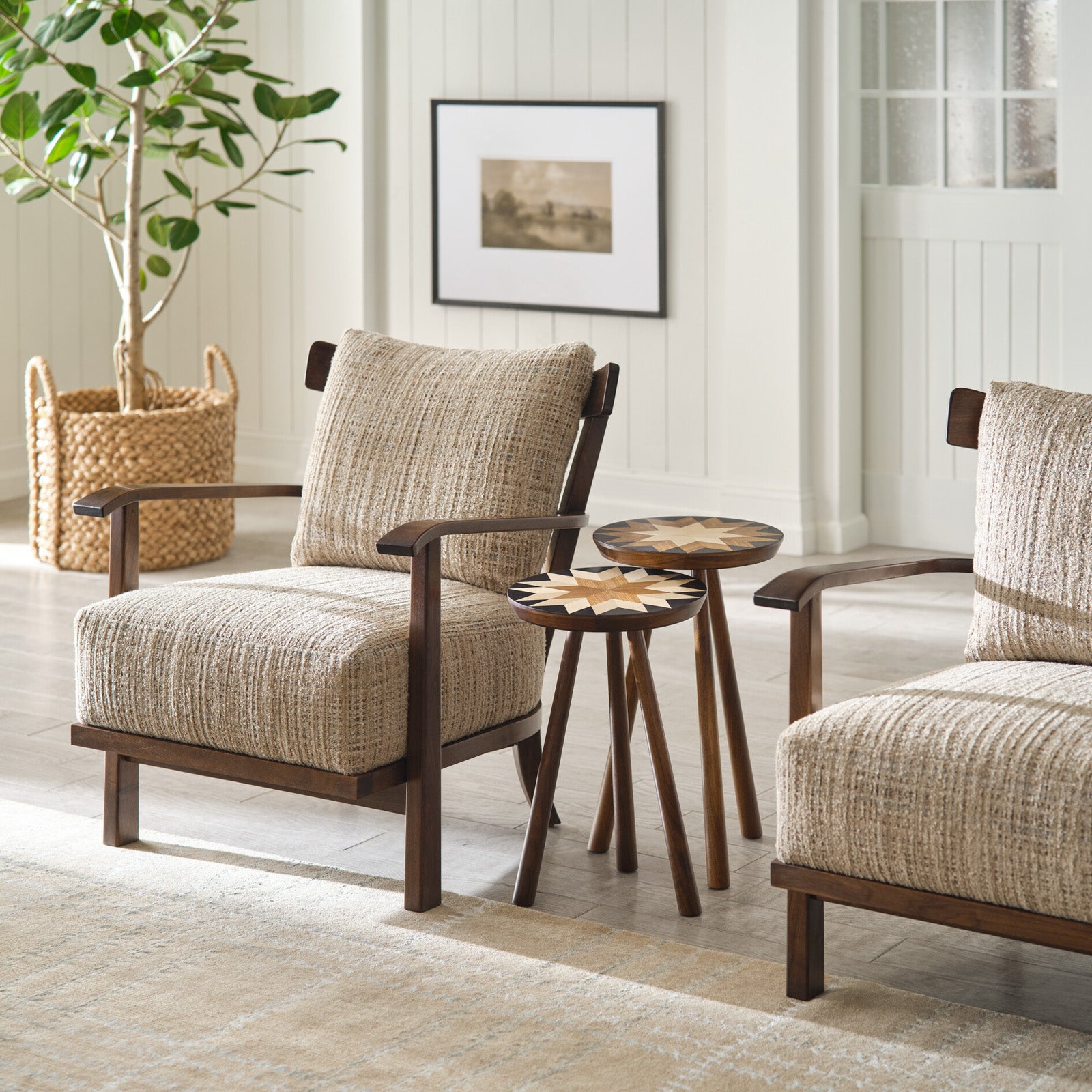 Wood Framed Chair