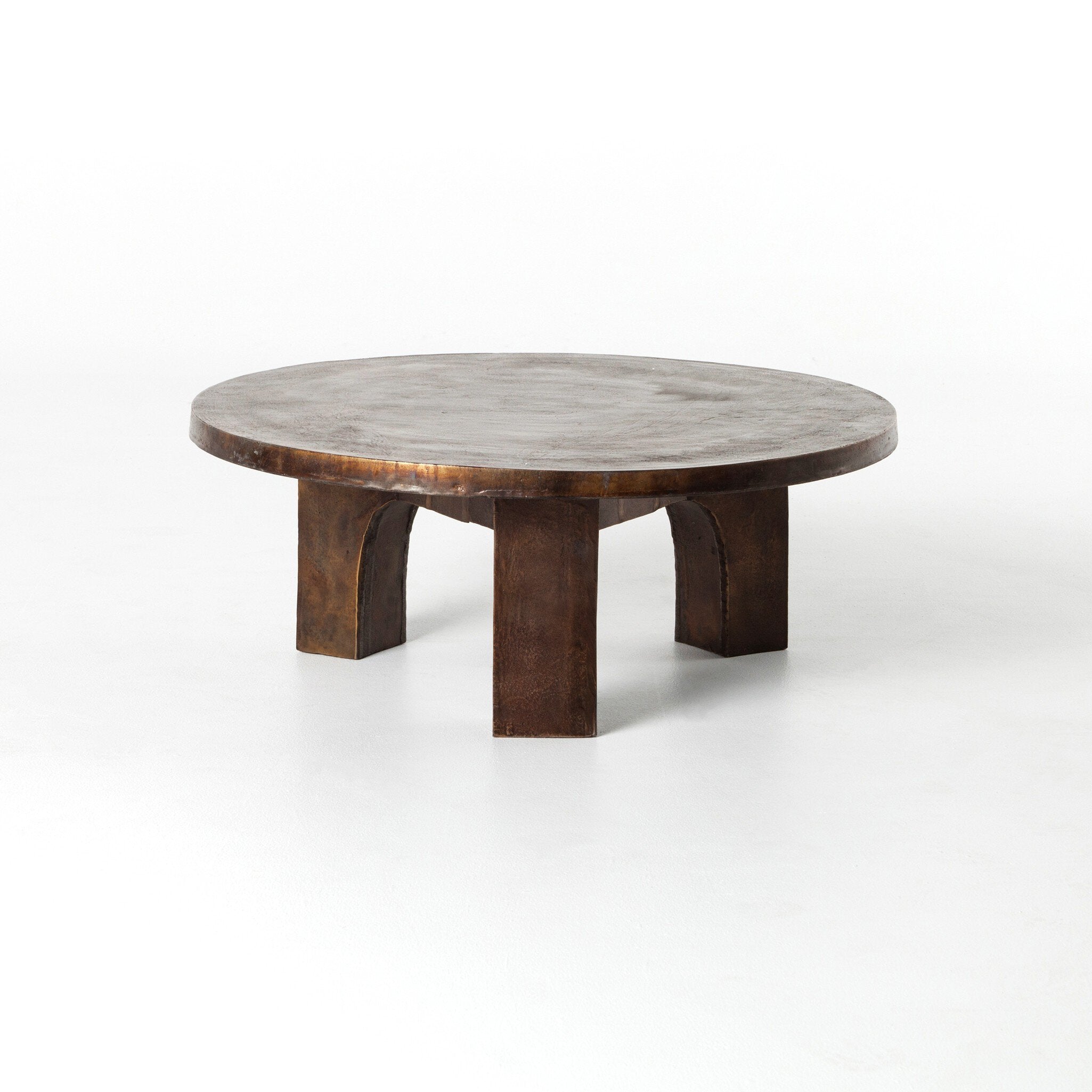 Four Hands Cruz Coffee Table — Antique Rust