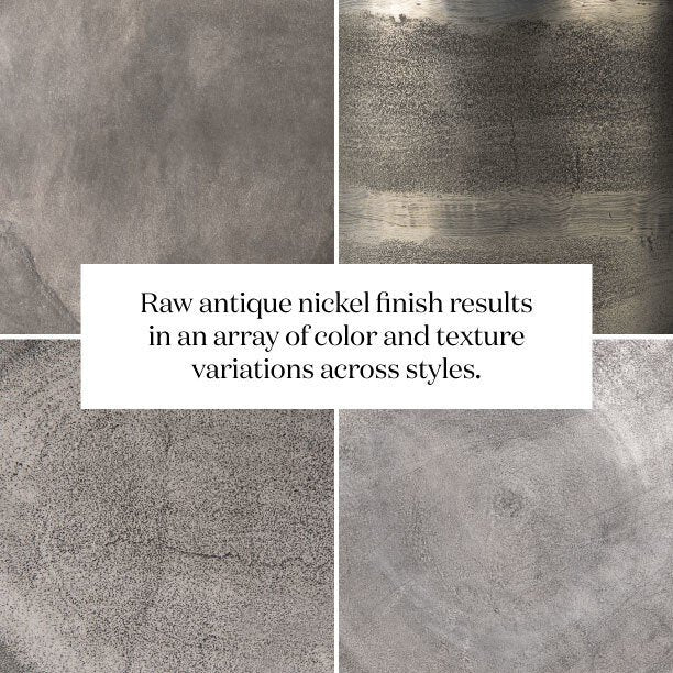 Four Hands Simone Bar + Counter Table — Raw Antique Nickel-Counter