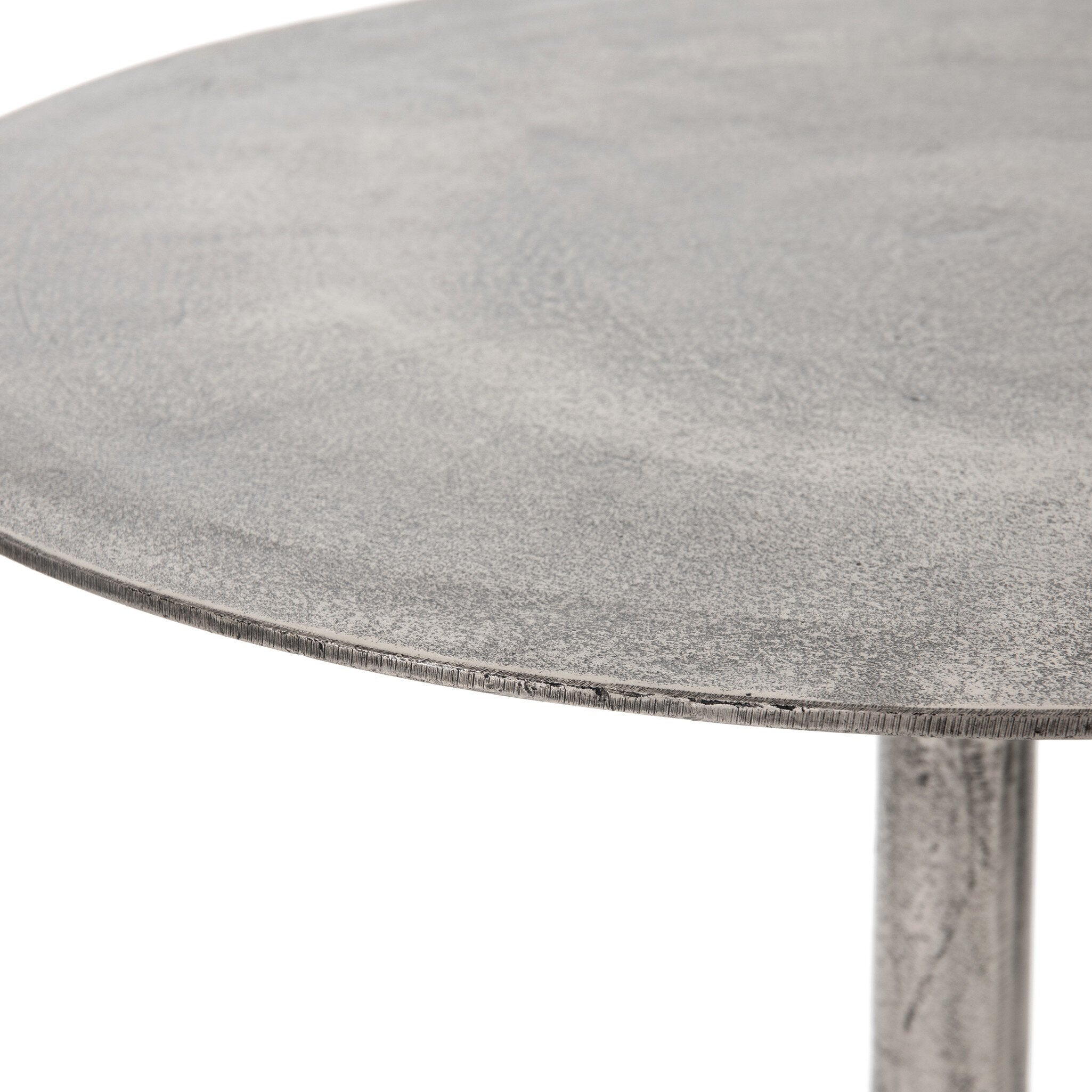 Four Hands Simone Bar + Counter Table — Raw Antique Nickel-Bar