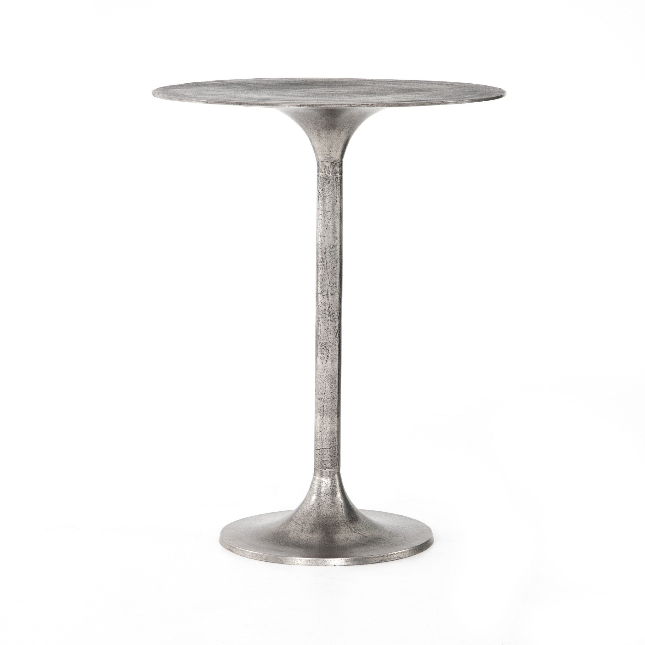 Four Hands Simone Bar + Counter Table — Raw Antique Nickel-Bar