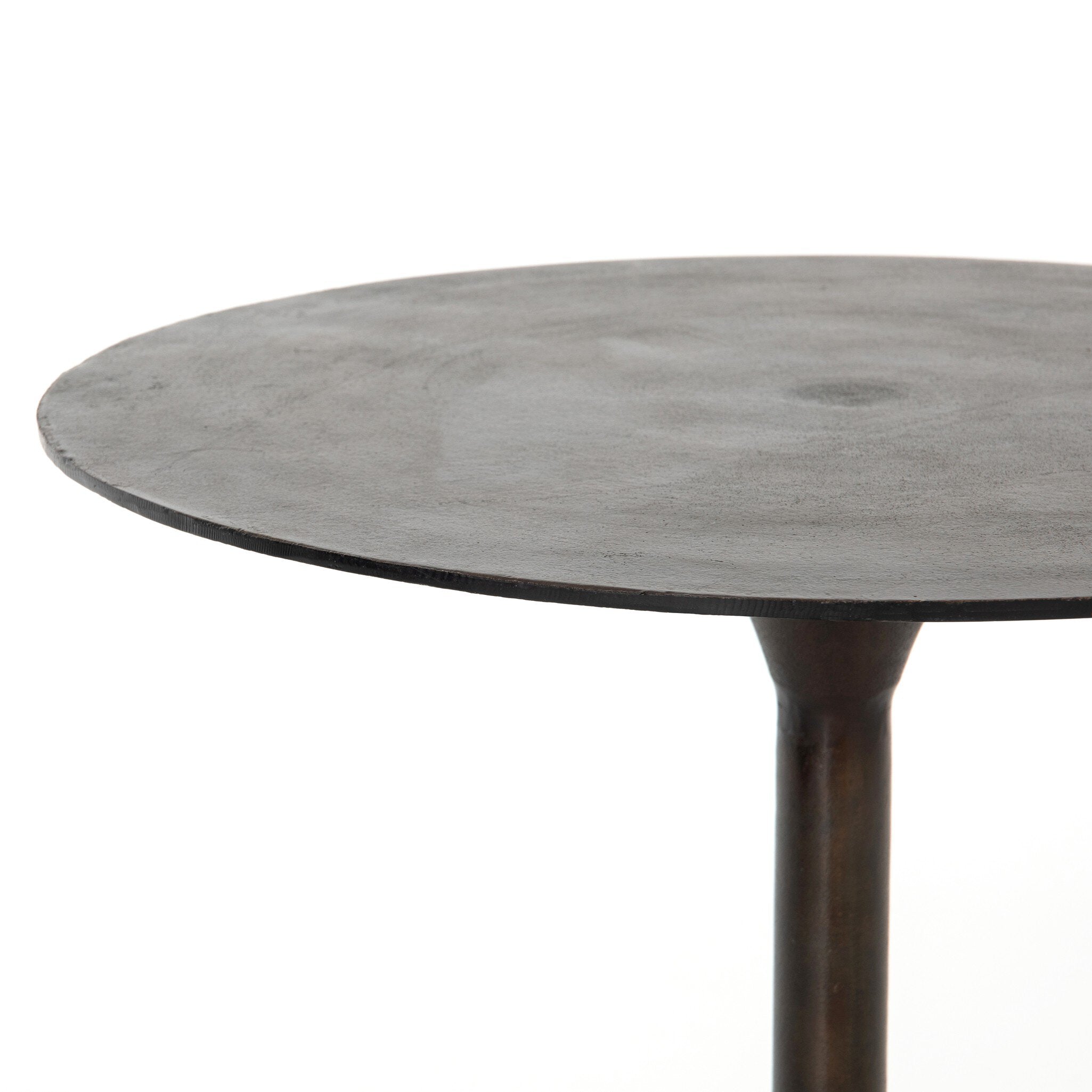 Four Hands Simone Bar + Counter Table — Antique Rust-Bar