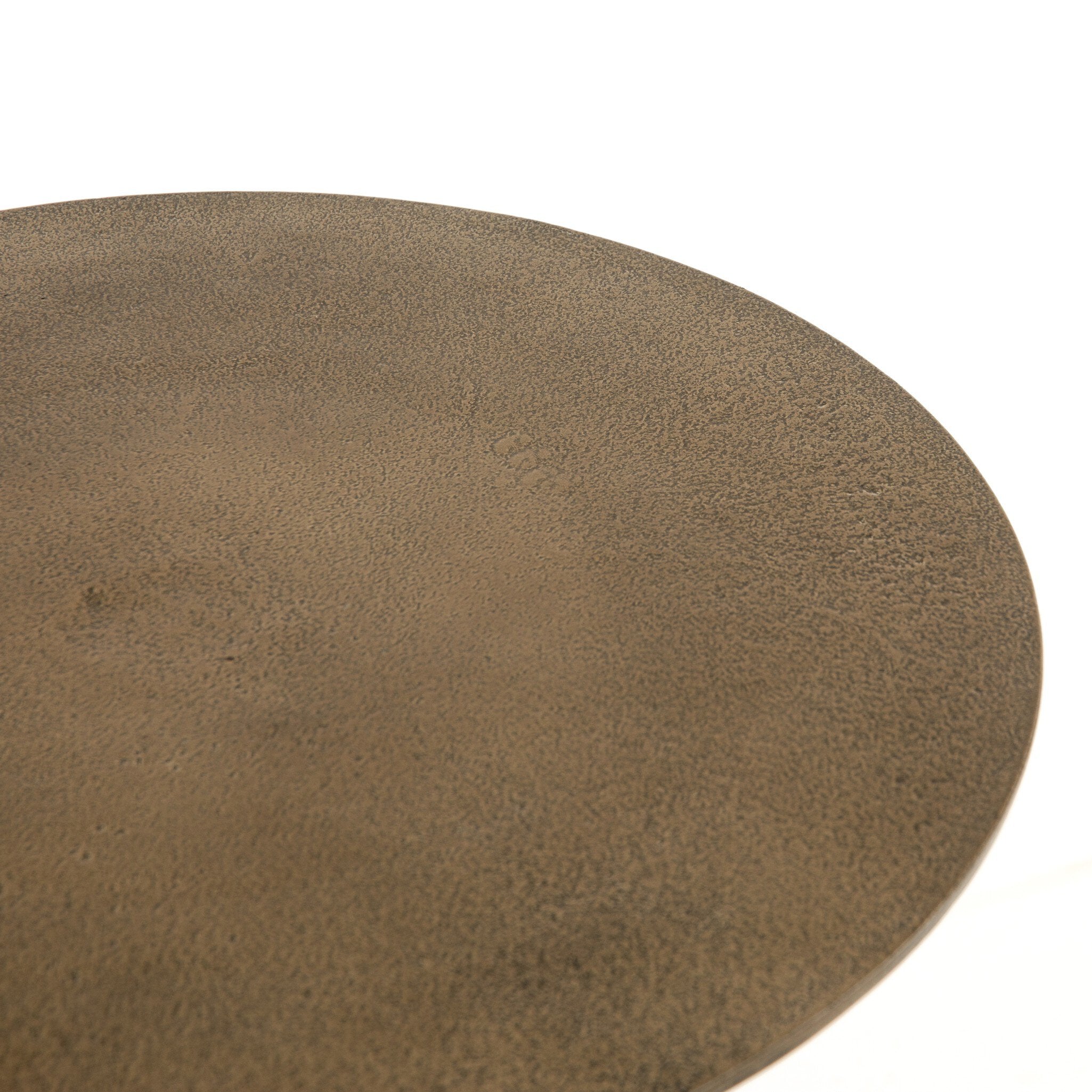 Four Hands Douglas End Table — Aged Bronze