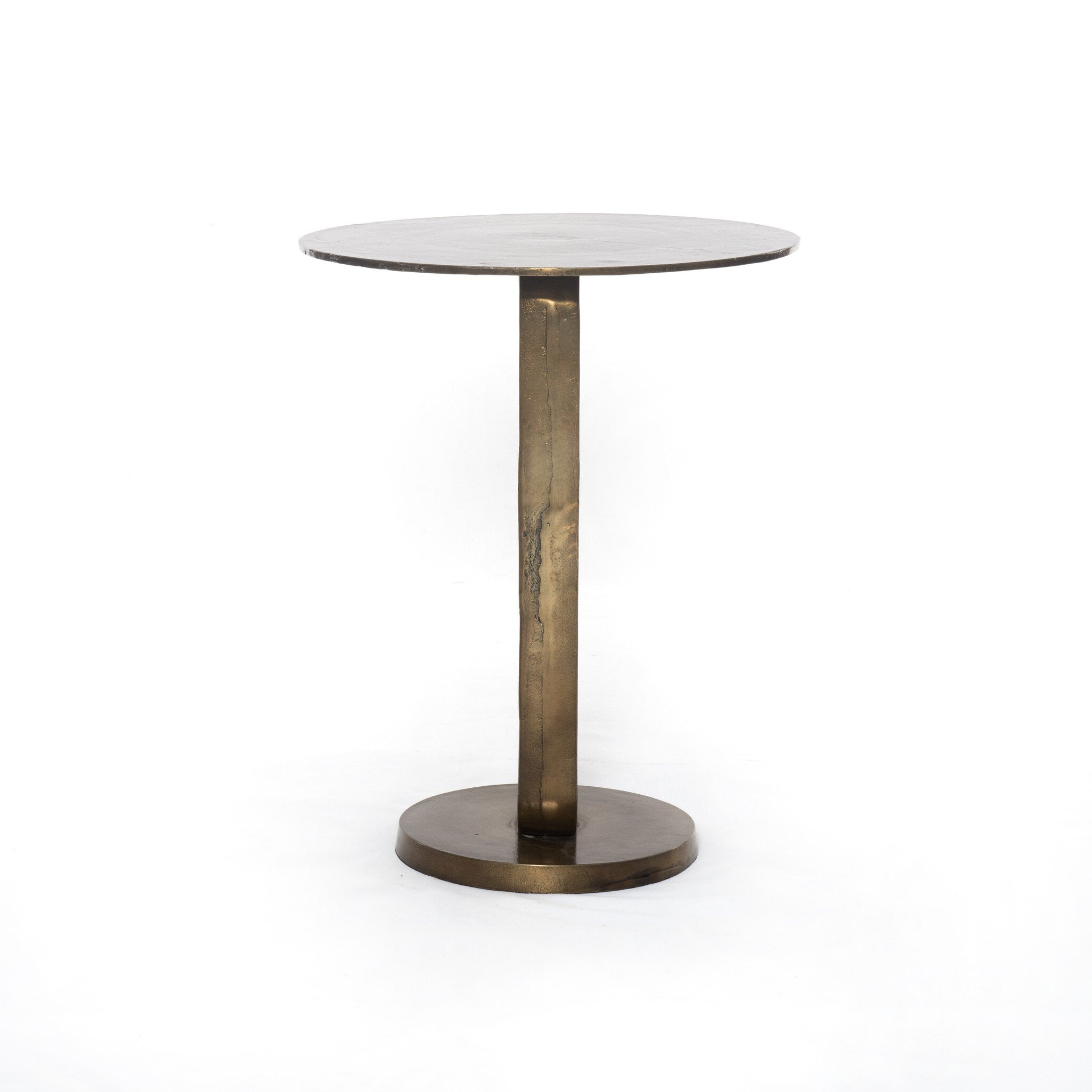Four Hands Douglas End Table — Aged Bronze