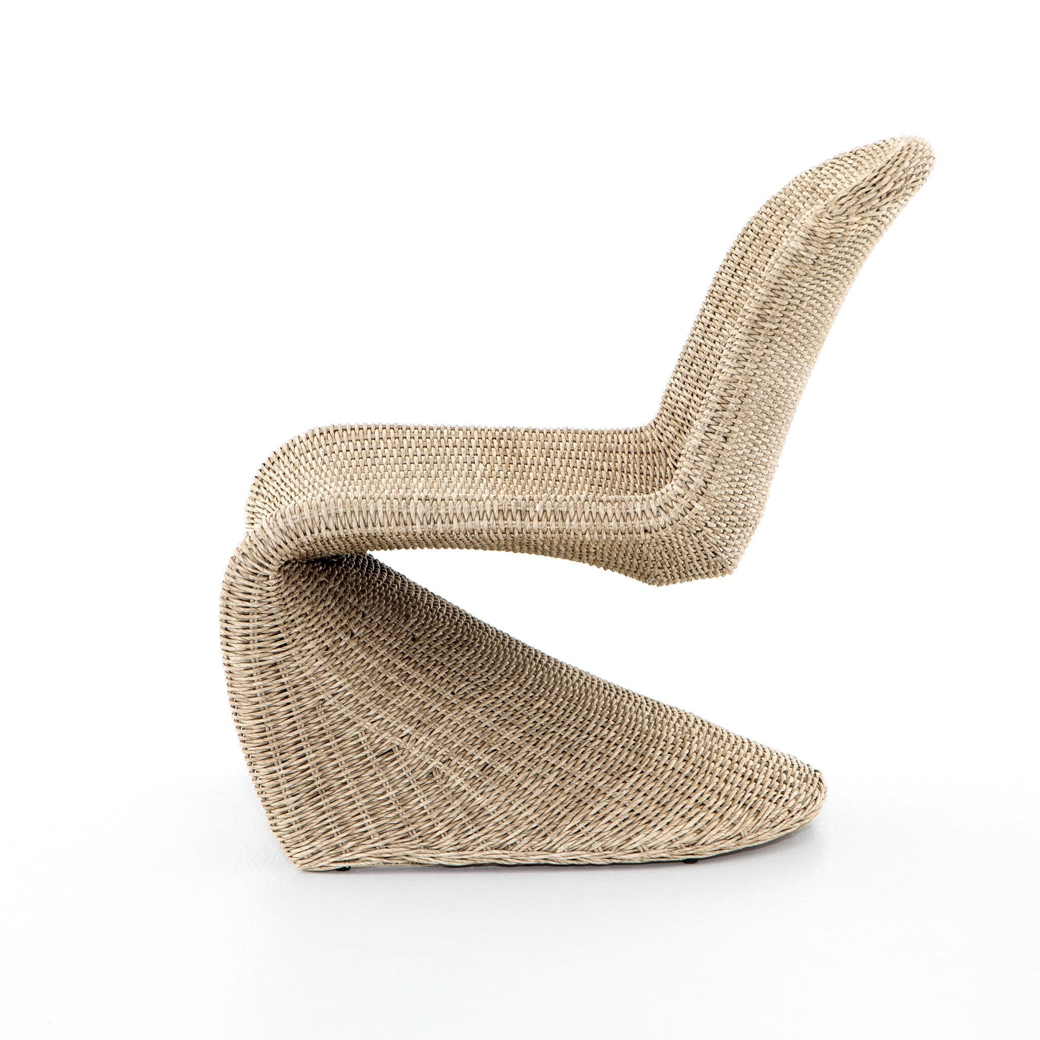 Four Hands Portia Outdoor Occasional Chair — Vintage White