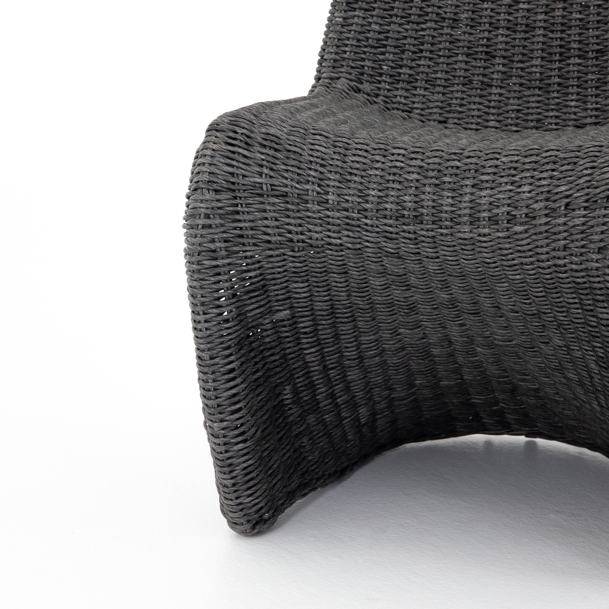 Four Hands Portia Outdoor Dining Chair — Vintage Coal