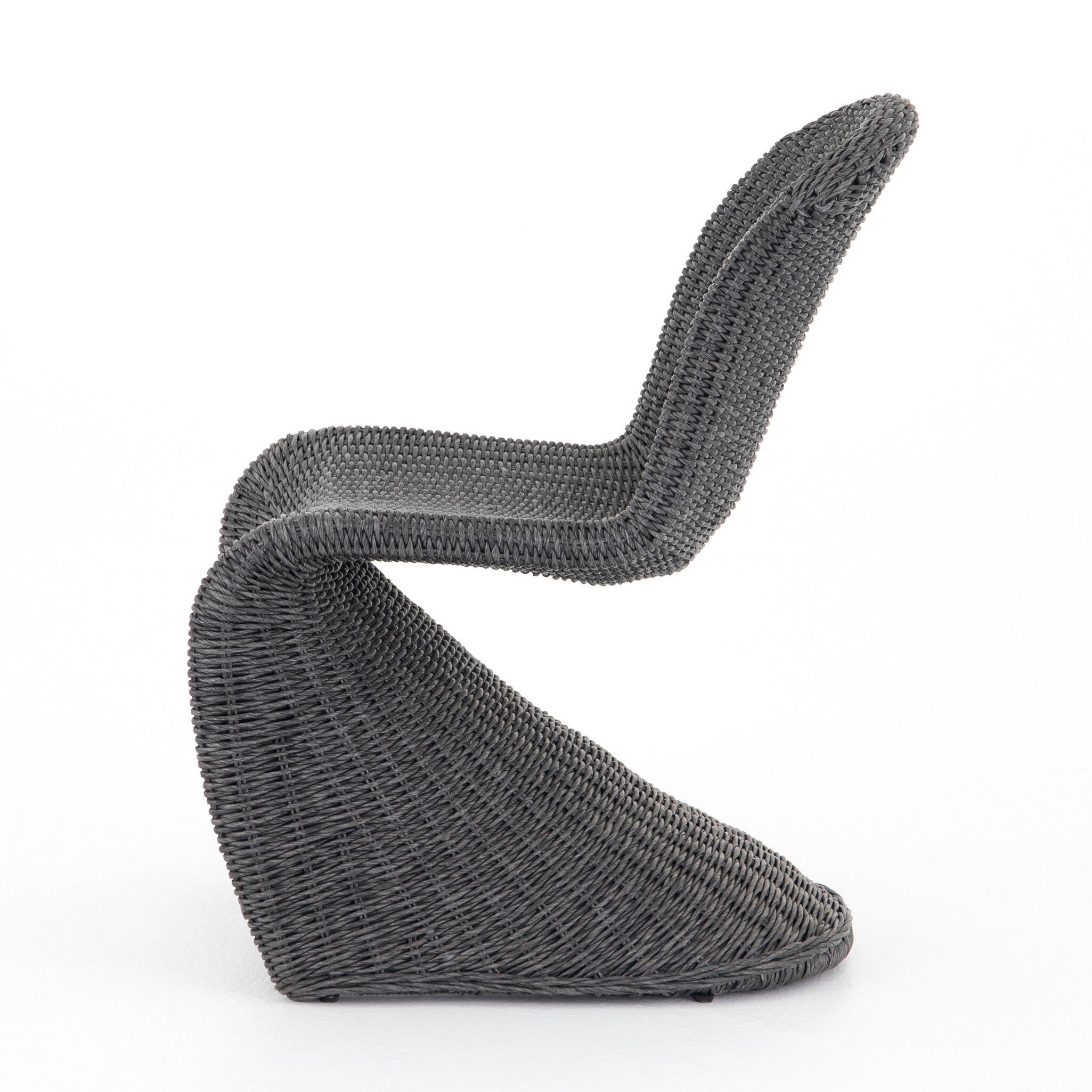 Four Hands Portia Outdoor Dining Chair — Vintage Coal