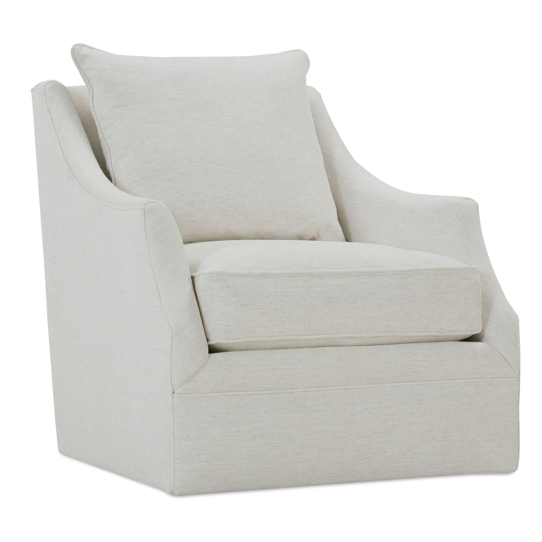 Rowe Furniture Kara Swivel Chair — Nomad Snow