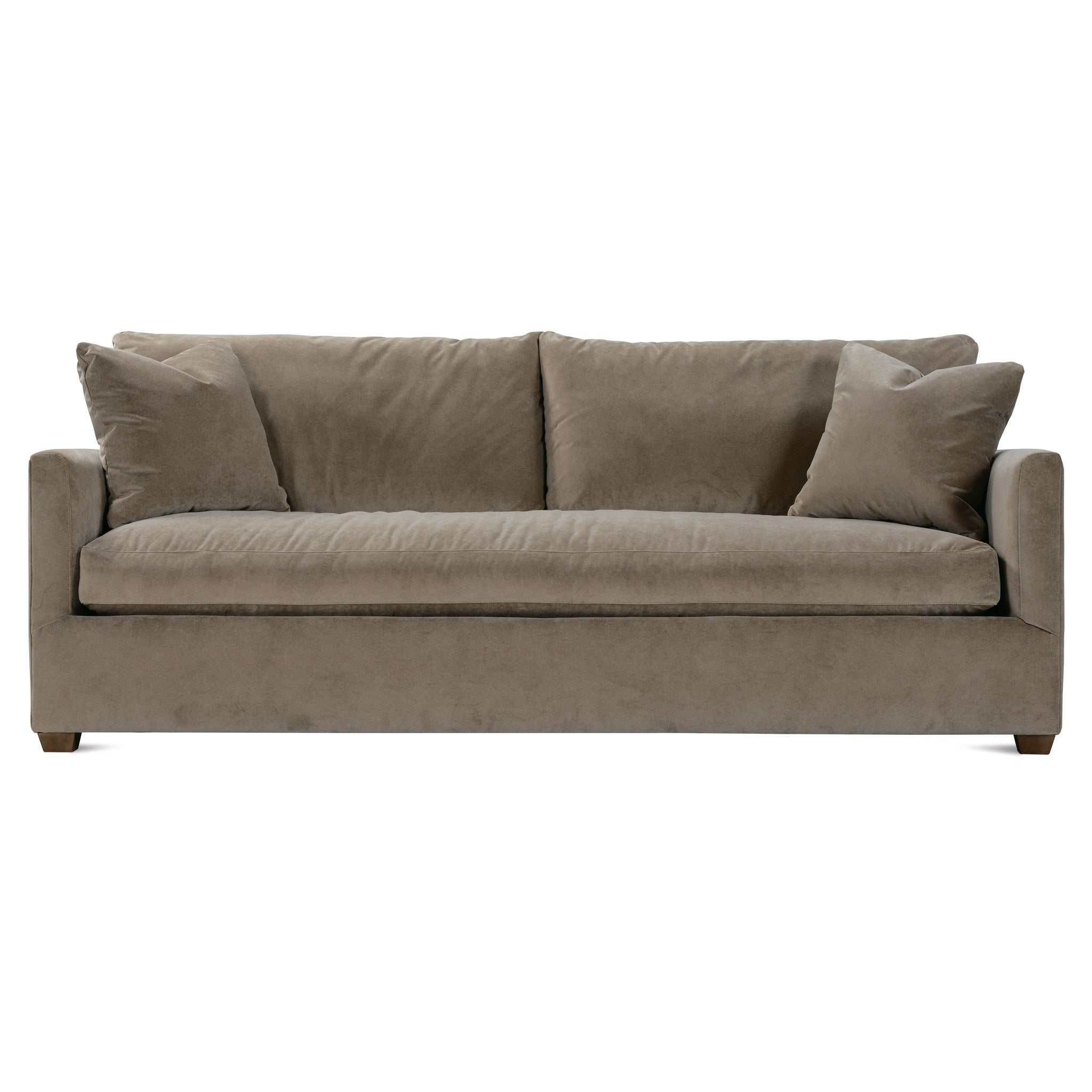 Rowe Furniture Lilah Sofa — Fawn Brushed Velvet