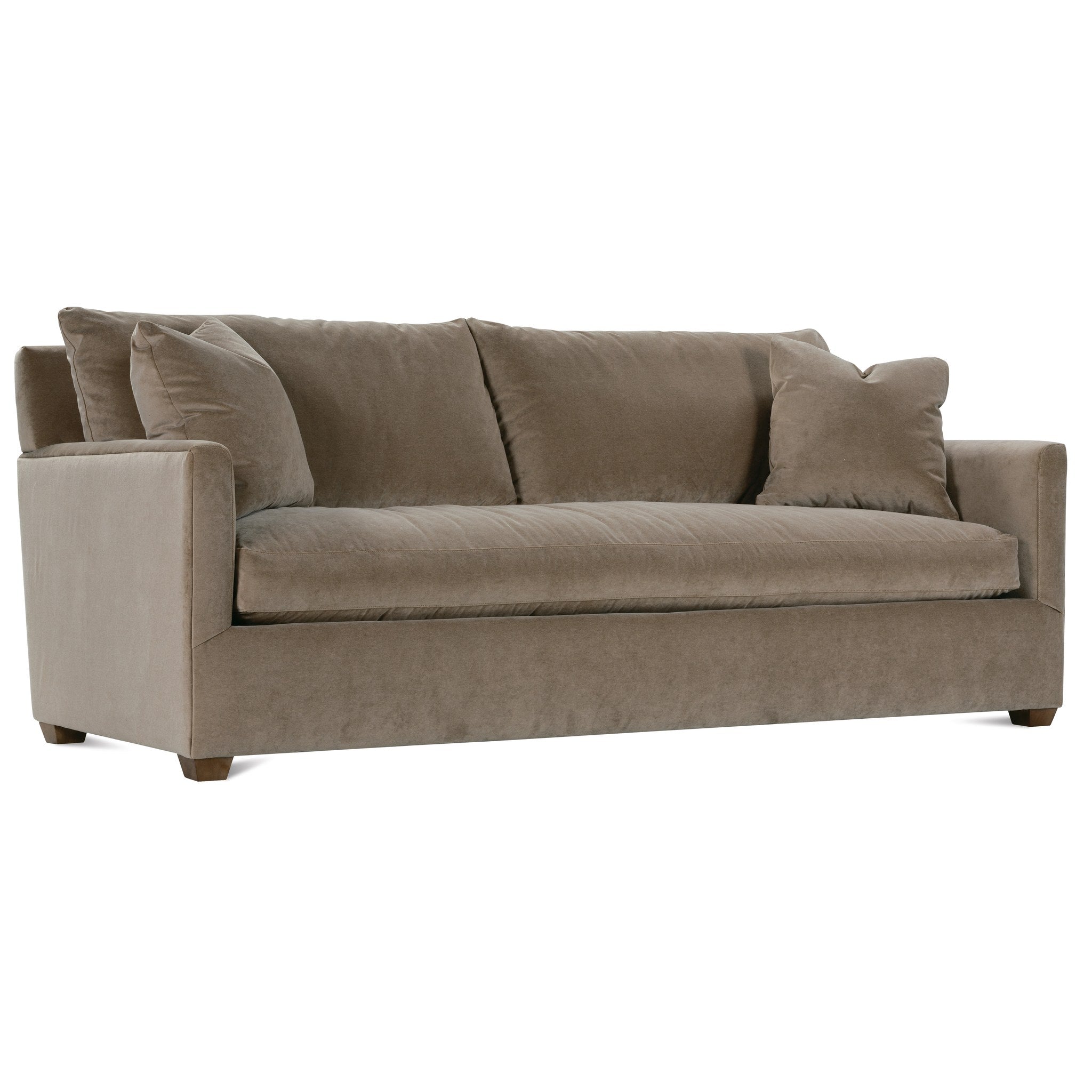 Rowe Furniture Lilah Sofa — Fawn Brushed Velvet