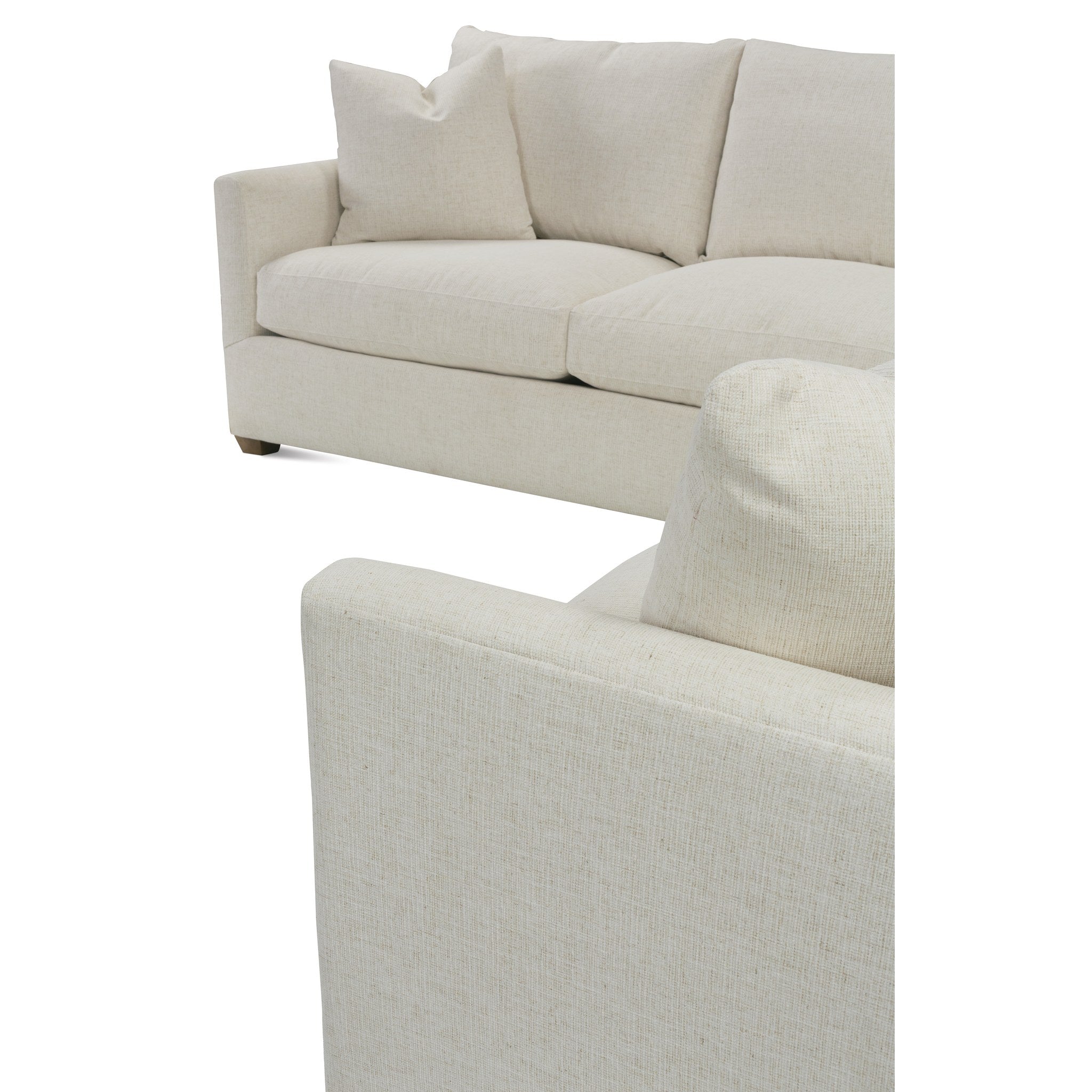 Rowe Furniture Lilah Sectional — Bone White - Linen