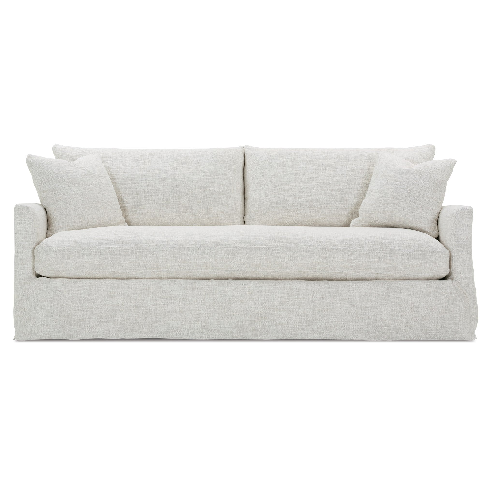 Rowe Furniture Lilah Slip Sofa — Bone White - Linen