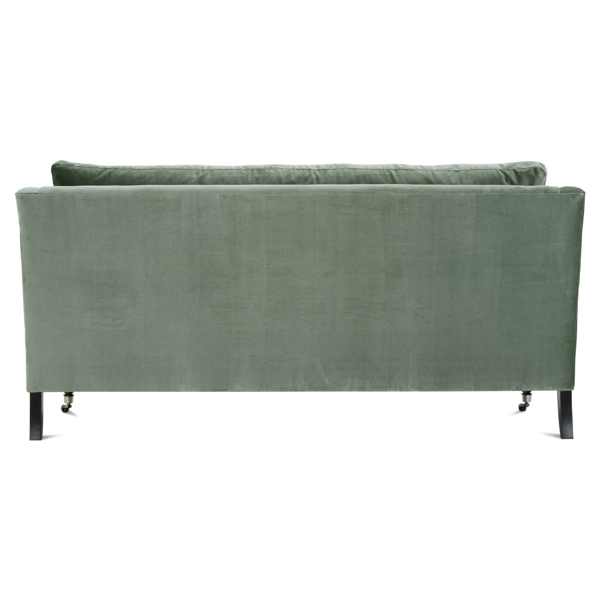 Rowe Furniture Madeline Sofa — 71" — Antiqued Moss Velvet