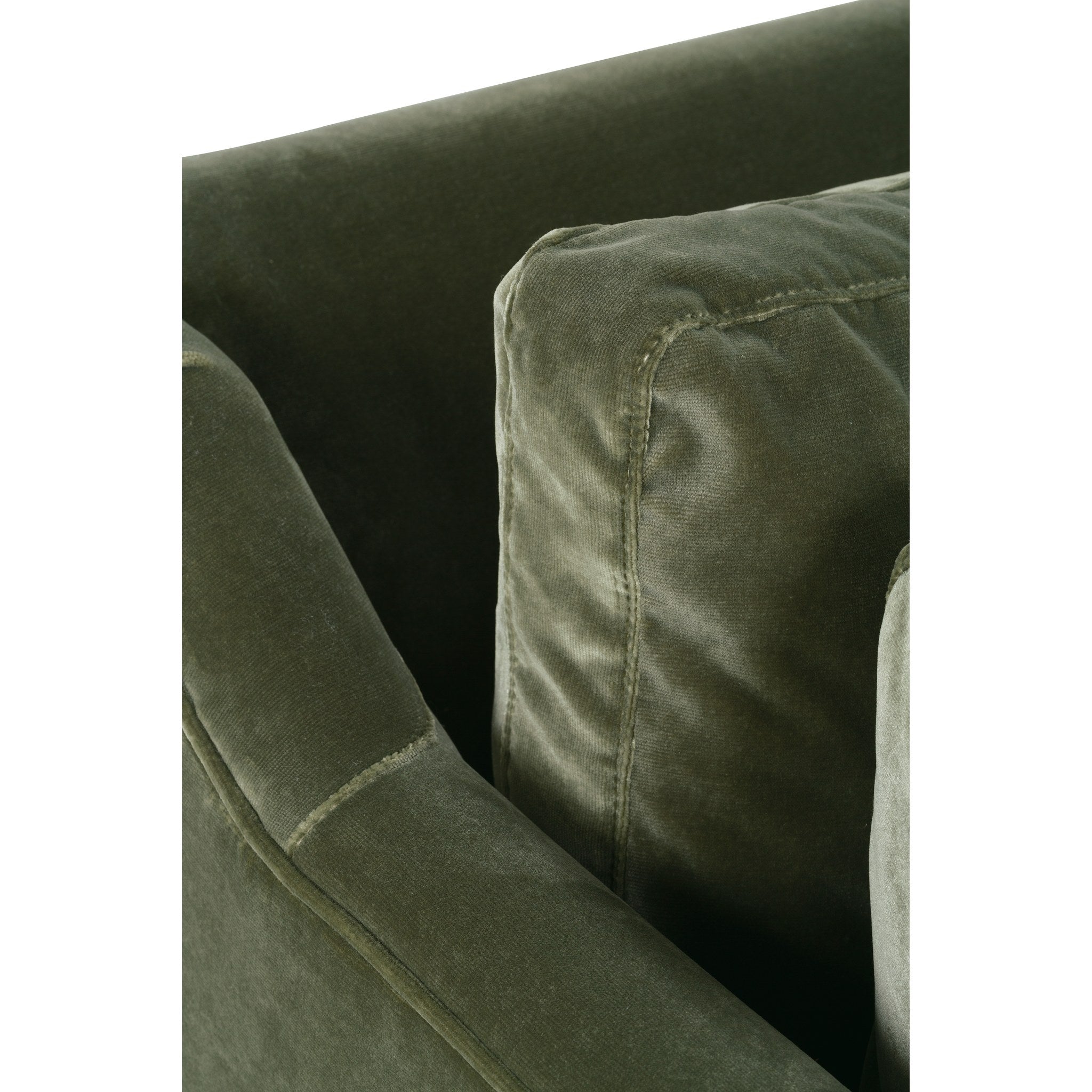 Rowe Furniture Madeline Sofa — 90" — Antiqued Moss Velvet