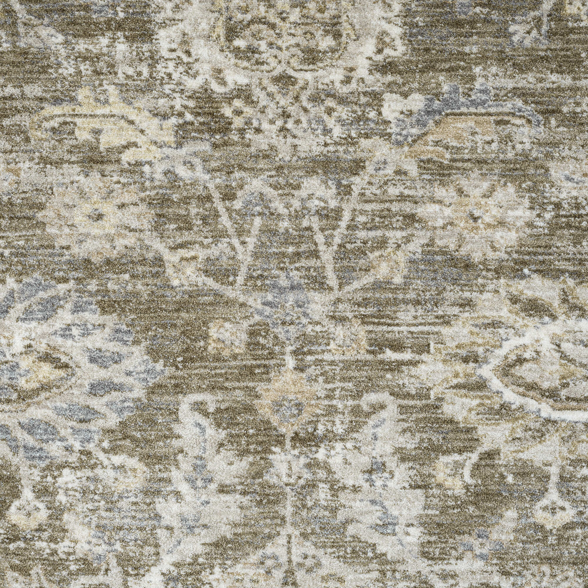 LR Home Miranda Rug — Green / Ivory