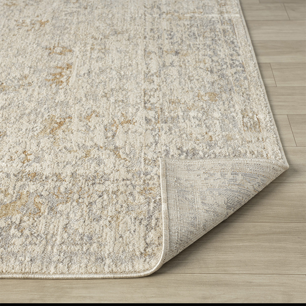 LR Home Monaco Rug — Ivory / Beige